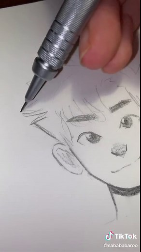 Messy Anime Bangs Art Doodle Tutorial