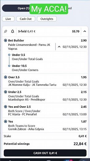 🤯 $283 & $22 POTENTIAL! My 2x SUNDAY MEGA ACCAS! (0.41€ STAKE WINNER)