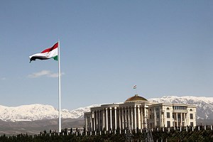 Dushanbe Flagpole in Dushanbe, Tajikistan