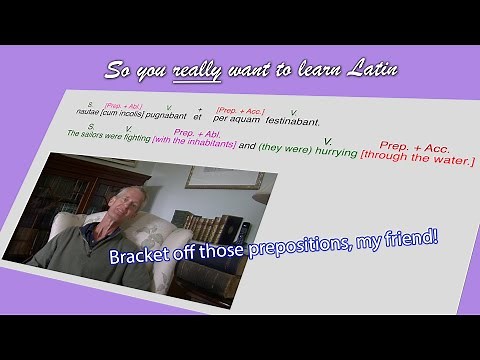 Latin Lesson 15: Prepositions and Clauses | So You Really Want to Learn Latin