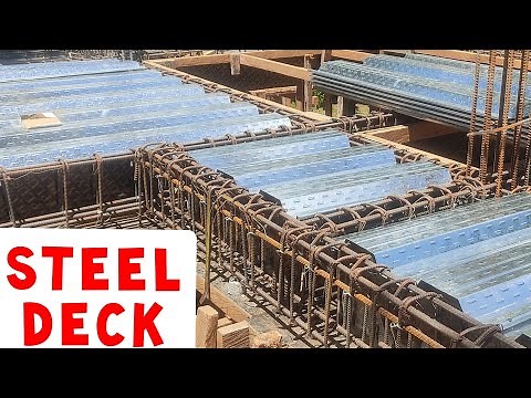 Paano Tamang Pagkabit ng Steel Deck, How to Install Steel Deck