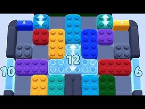 Color Block Jam Level 525 Game Walkthrough Solution