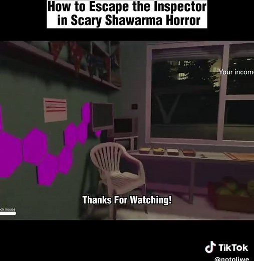 How to Survive the Black Car with No Driver (The Inspector) in Scary Shawarma Kiosk #shawarma #horrorroblox #robloxfyp #robloxindonesia #roblox #black #car #inspection #anomaly
