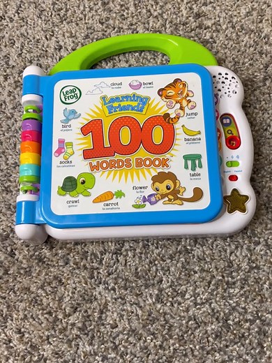 LeapFrog Learning Friends 100 Words Book en Español