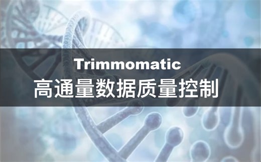 【Trimmomatic】\b高通量数据质量控制---接头、引物和低质量序列过滤