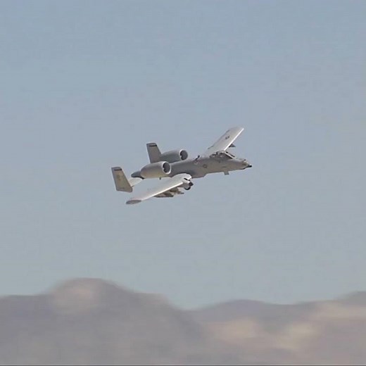 A-10 Warthog Raw Power in Action #military #aviation