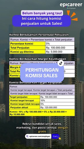 Contoh Skema Komisi Sales yang Efektif