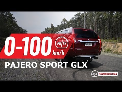 2018 Mitsubishi Pajero Sport GLX 0-100km/h & engine sound