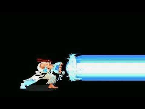 Street fighter ryu hadouken sound effect