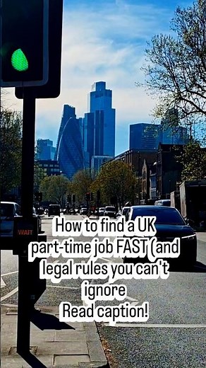How to find a UK part-time job FAST (and legal rules you can't ignore)