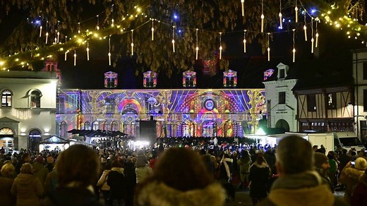 EN IMAGES. Découvrez les illuminations de Laval autour de la féerie de Noël