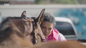 CNN anchor finds happiness with horses in an unlikely metropolis