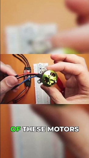 The Correct Way to Connect a Brushless Motor to STM32 #tutorial #skills