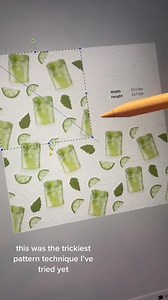 This was a lot of fun!! #repeatingpattern #patternmaking #procreateart #digitalart #seamlesspattern #pattern | Brigid Carey