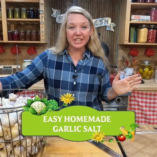 Easy Homemade Garlic Salt (You Won't BELIEVE The Flavor!) | Homesteading Family