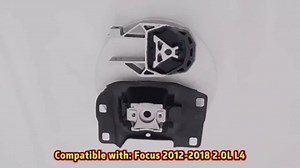 Engine Motor Transmission Mount Set 3Pcs Compatible with Focus 2012 2013 2014 2015 2016 2017 2018 2.0L L4 Replacement for A5612 AV6Z6068A A5520 CV6Z6068A A5646 CV6Z6038C