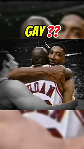 Jordan wins it… then hugs Pippen 😭🔥 #shorts