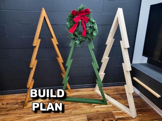 2x4 Christmas Tree / Christmas Decoration / Build Plan - Etsy Canada
