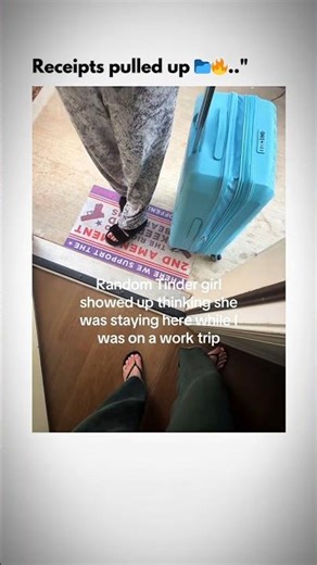 Random Tinder date showed up… thinking the house was empty 😳📂