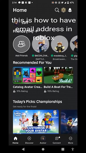 How to Add an Email Address in Roblox