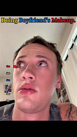 Giving My Boyfriend a Makeup Makeover
