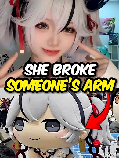 Camellya Broke Someone's Arm #anime #camellia #wutheringwaves | camellia
