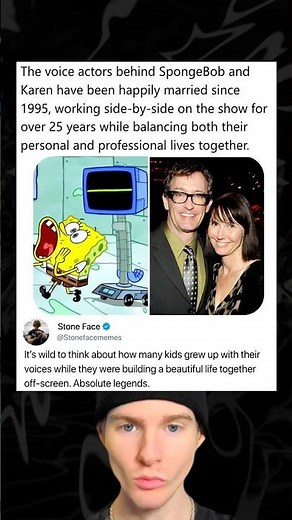 The voice actors behind SpongeBob and Karen have been happily married since 1995