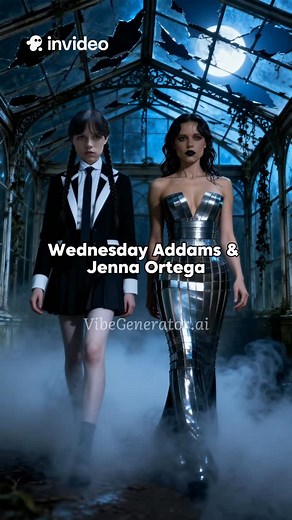 Wednesday Cast – Wednesday Addams, Enid Sinclair, Morticia Addams Learn AI like a pro & support my work → patreon.com/Vibe_Generator 🎬 Visit VibeGenerator.ai to star in your own cinematic video or get best-selling ads for your business — trailers, custom gifts & more. #wednesday #wednesdayaddams #enidsinclair #morticiaaddams #addamsfamily #jennaortega #emmamyers #catherinezetajones #wednesdaynetflix #invideoai | Vibe Generator