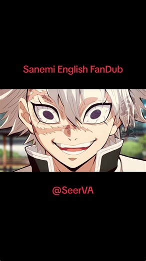 Sanemi Shinazugawa English Voice Actor Fan Dub - Demon Slayer
