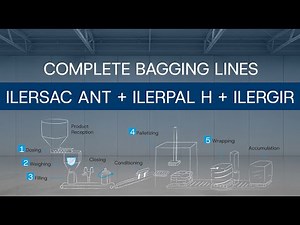 A complete bagging and palettizing line from TMI