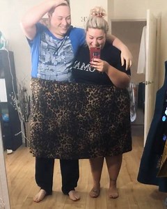 There’s a boohoo.com haul over on stories that features this very generous fitting skirt 👫 | Jess on the Plus-Size