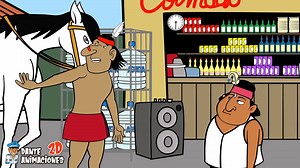 33K views · 437 reactions | Un indio que ha vivido toda su vida en la selva decide emprender un viaje a la ciudad montado en su fiel caballo, con un solo objetivo: conseguir una mujer. Pero la civilización no es lo suyo... ¡y las mujeres, menos! Lo que comienza como una aventura romántica termina en una serie de situaciones vergonzosas que lo dejan en ridículo. Humor, malentendidos y un choque cultural inolvidable en esta disparatada historia de amor. | Dante Animaciones 2D | Facebook