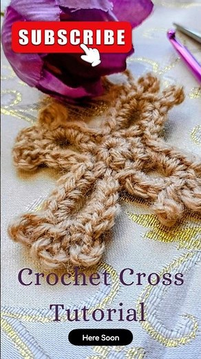My most amazing Pattern is here. Thanks for watching, Subscribe.And God bless you #crochetcross#diy