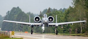 WATCH: A-10s use rural Michigan highway as a runway