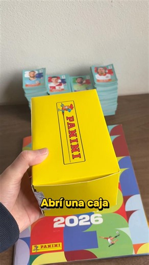 I OPENED the WORLD CUP 2026 GOLDEN Box!🤩 It has 100 sticker packs! #panini #fifaworldcup
