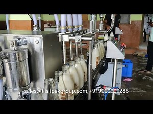 Milk Bottle Filling and Capping Machine, #Milk Packing Machine - Filsilpek - +919054294961