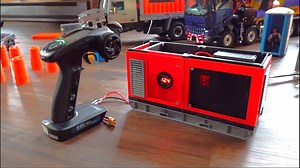 5.6K views · 237 reactions | You never knew you needed this until I showed you today.. hah :) Too friggen cool.. I can plug servos, controllers, lights, and add as many batteries as I want. SOUND was a MUST.. and if I could dehouse the radio and make it all one unit, I would do that.. but, for the moment, this is what my brain could contrive. | RCSparks Studio | Facebook