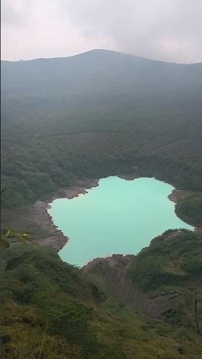 Kelud Volcano Crater