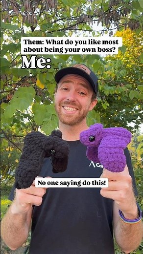 Help me name my new Bat Puppet! #crochet #crochetprojects #amigurumi