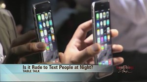 Is it rude to text people late at night or early in the morning?