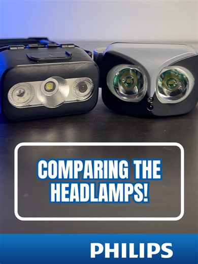 Comparación de linternas Philips SFL3153 y SFL3343