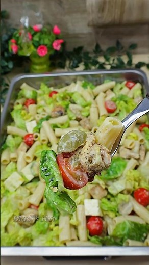 Chicken Pasta Salad #shorts