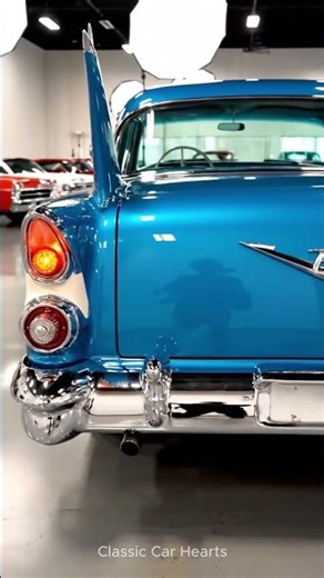 1955 Chevy Bel Air — The Year Detroit Changed Everything 🇺🇸 #Shorts