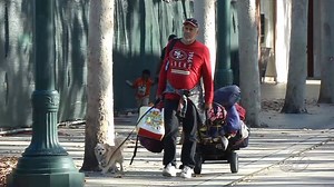 HOMELESS VETERANS: On this Veterans Day, Dan Noyes brings you the heartbreaking story of Ramon Johnson -- a man known as “the voice of San Jose” who served six years in the Navy, graduated with honors from San Jose State, and sleeps in the doorway of a vacant building near San Jose City Hall. http://abc7ne.ws/1NM440Q Please share Ramon’s story to raise awareness of the plight of homeless veterans here in the Bay Area and across the country. | ABC7 News