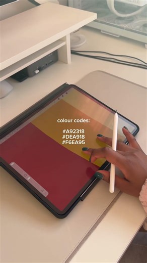 Procreate wallpaper tutorial ✨✍🏾 #procreate #ipadart