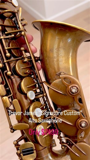 18K views · 305 reactions | Trevor James “Signature Custom Raw” Alto...