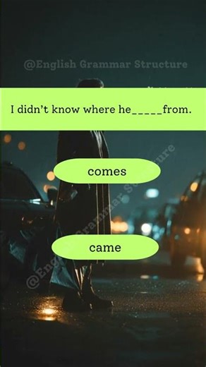 Can You Choose the Correct Verb? | Grammar Challenge