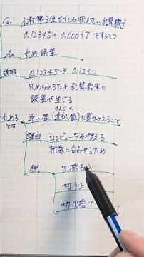 高校/情報1/丸め誤差と桁落ち誤差/計59回