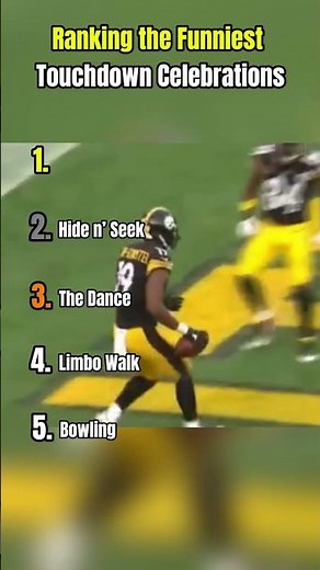Ranking the Funniest Touchdown Celebrations