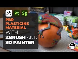Creating a Plasticine Material with ZBrush and 3D Painter